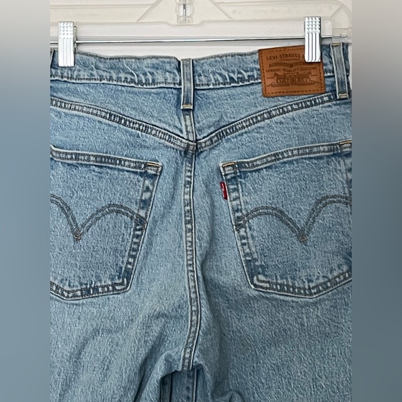 Levi's Ribcage straight Cropped Light-wash 28 - Picture 5 of 8